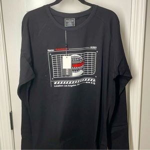 Raw Gear T Shirt Zoo Activewear Long Sleeve Shirt  Crew Pullover Tee Gym Fitness